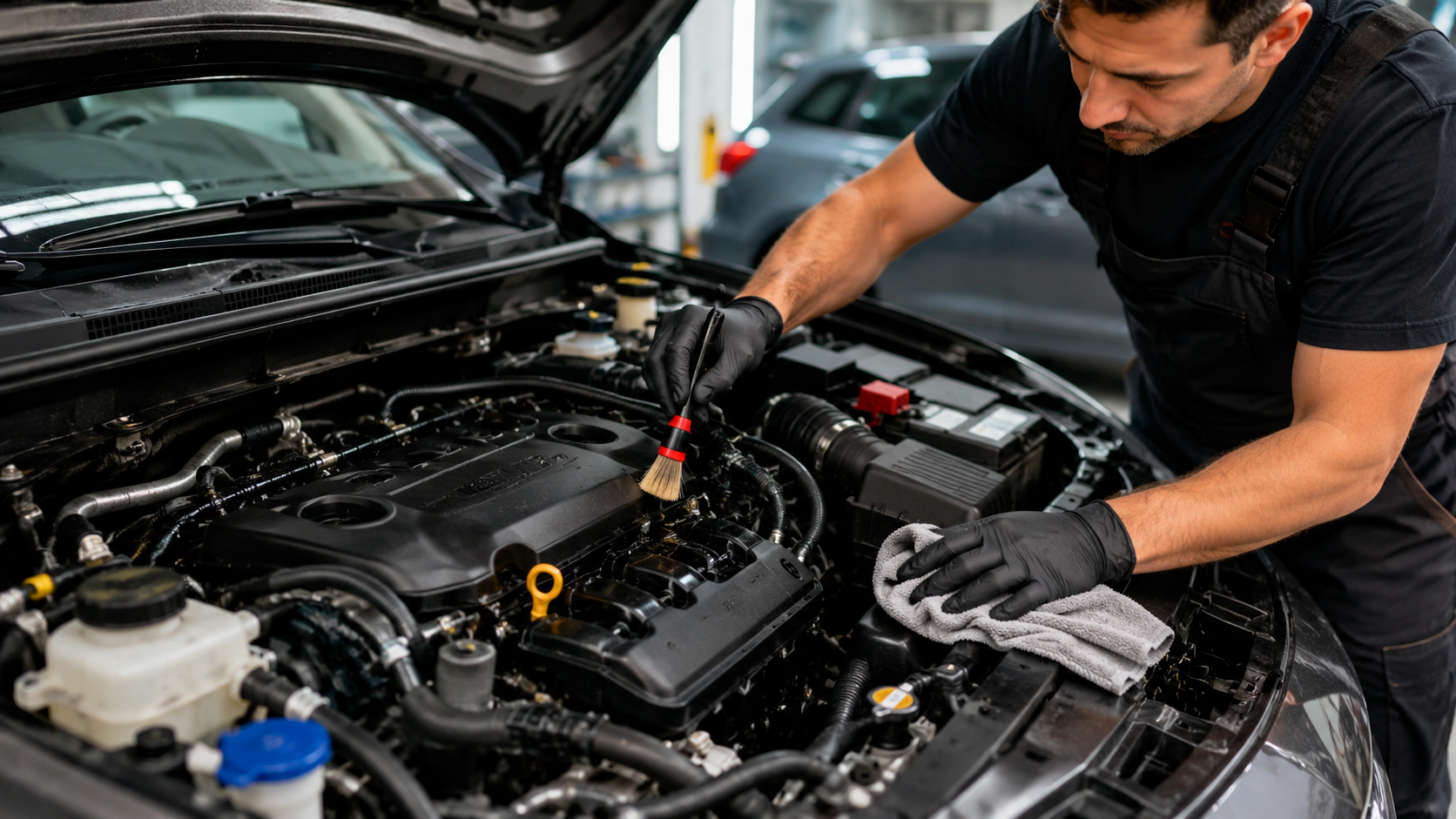 Como lavar o motor do carro sem causar problemas